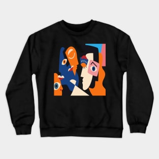 Vintage Artwork Crewneck Sweatshirt